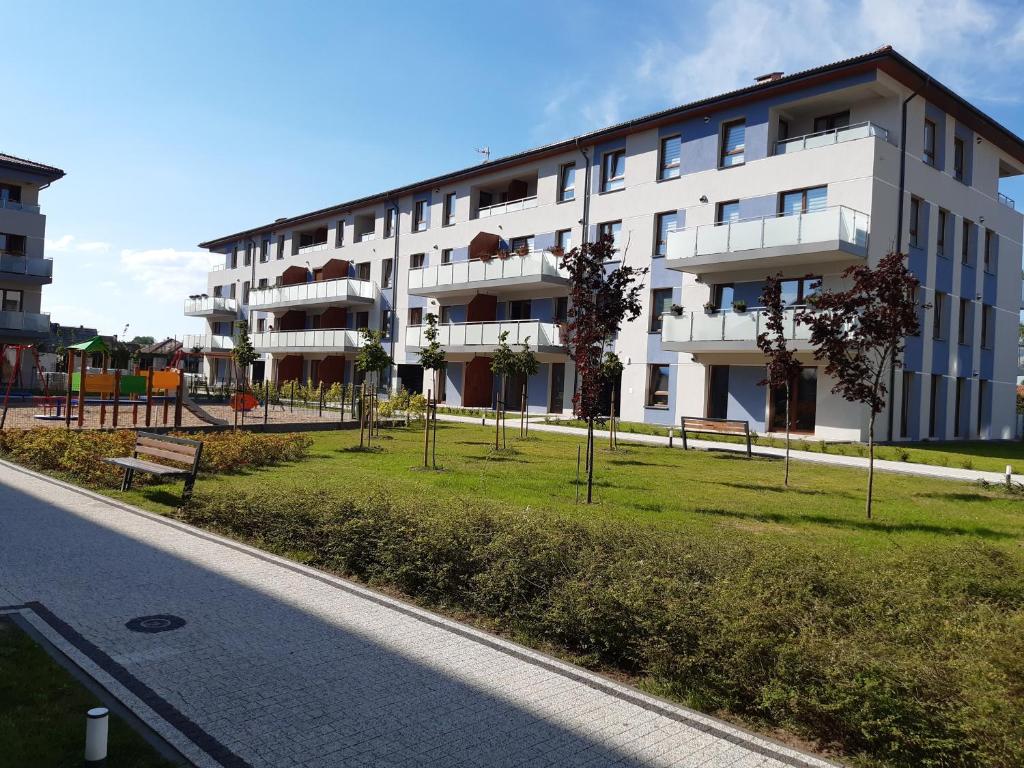 Budova, v ktorej sa apartmán nachádza