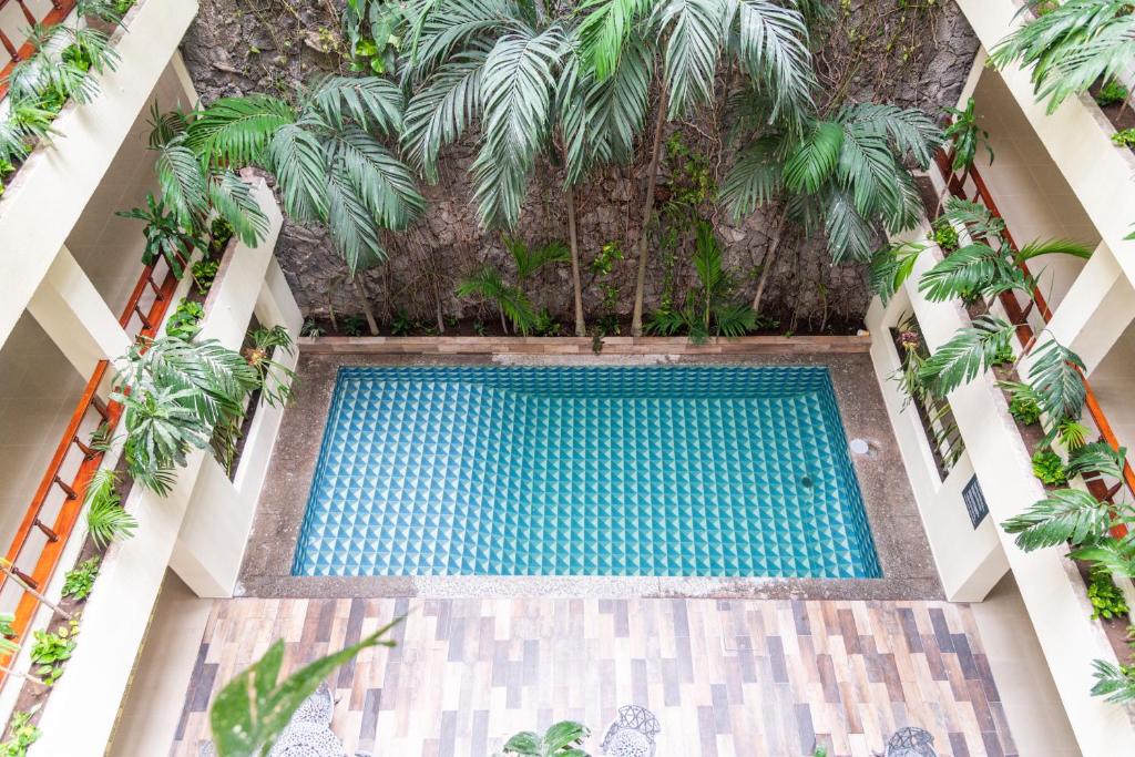 Bazén v ubytování Hotel Kyrios Veracruz nebo v jeho okolí