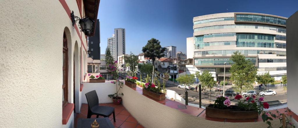 Budova, kde se hotel nachází