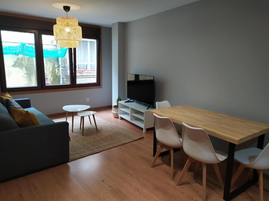 Posedenie v ubytovaní Apartamento F6