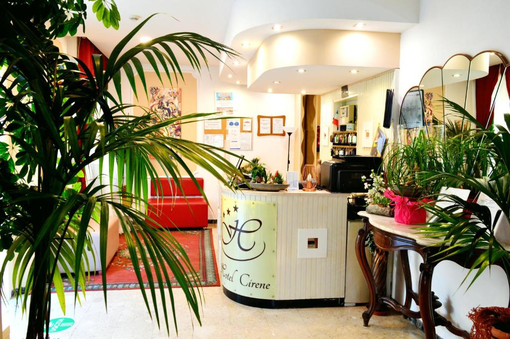 Vstupní hala nebo recepce v ubytování Hotel Cirene