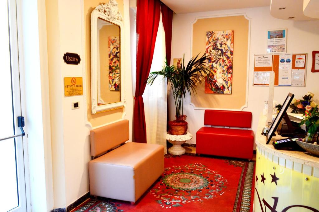 Posezení v ubytování Hotel Cirene