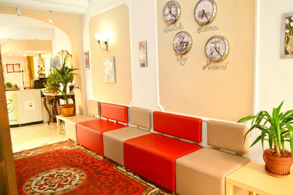 Posezení v ubytování Hotel Cirene