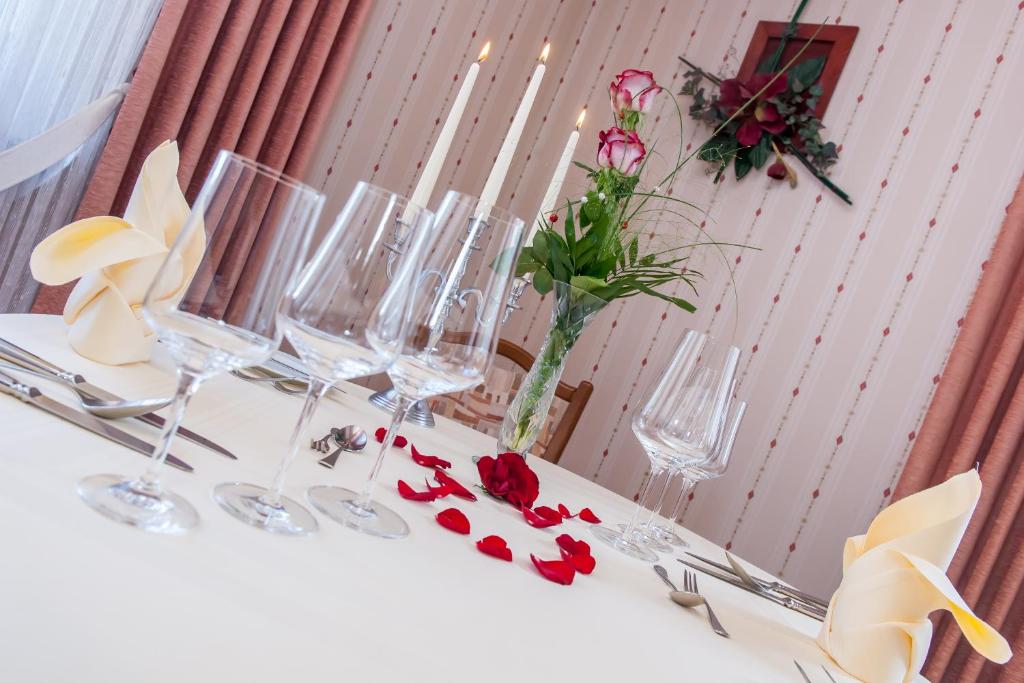 Nápoje v ubytování Hotel Englischer Hof