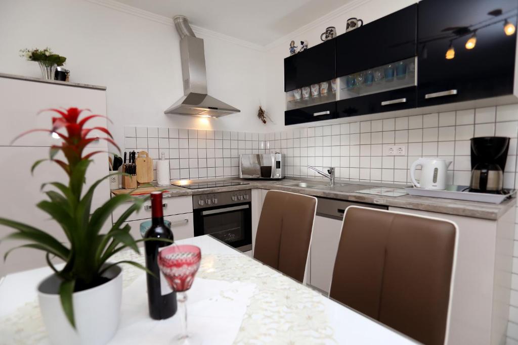 Kuchyňa alebo kuchynka v ubytovaní Apartments ITD