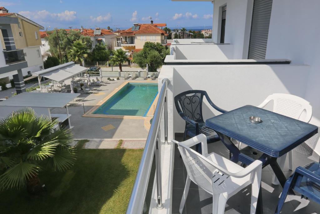 La pileta dentro o cerca de Akritas Hotel Pefkochori