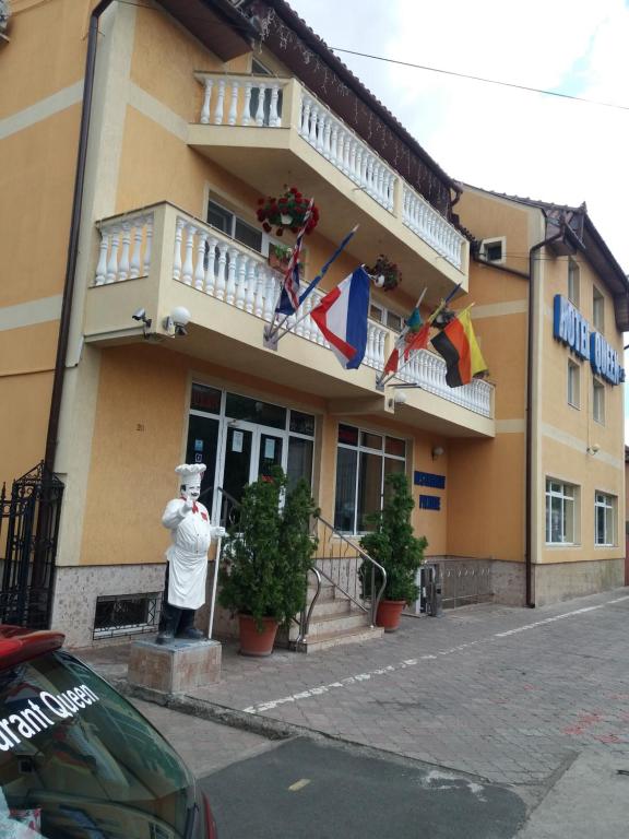 Budova, kde se vila nachází