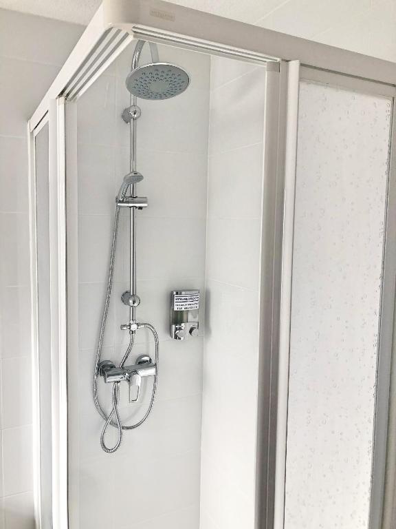A bathroom at Las Gondolas 602
