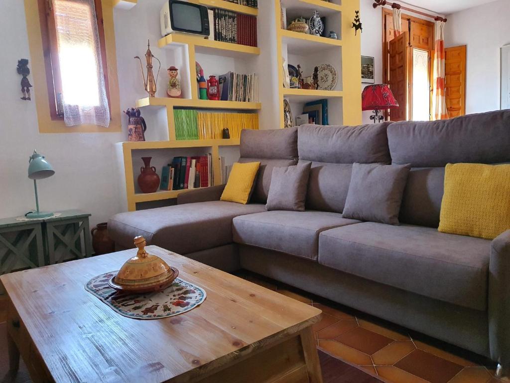 Posezení v ubytování Casa San Nicolas