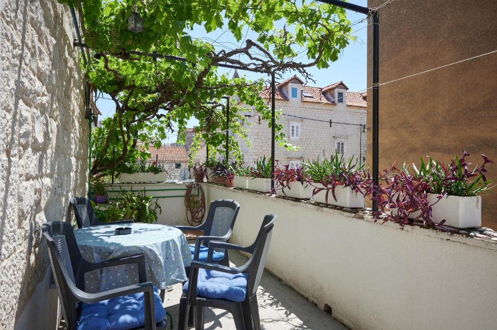 Balkón nebo terasa v ubytování Rooms Antonio