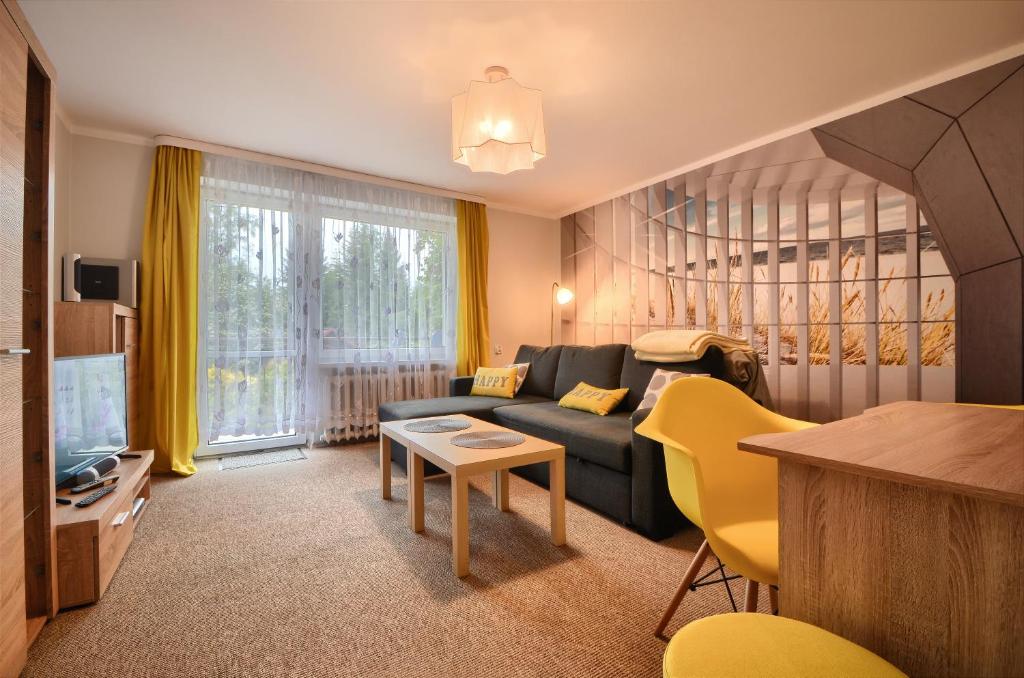 TV a/nebo společenská místnost v ubytování Apartament ANWAN
