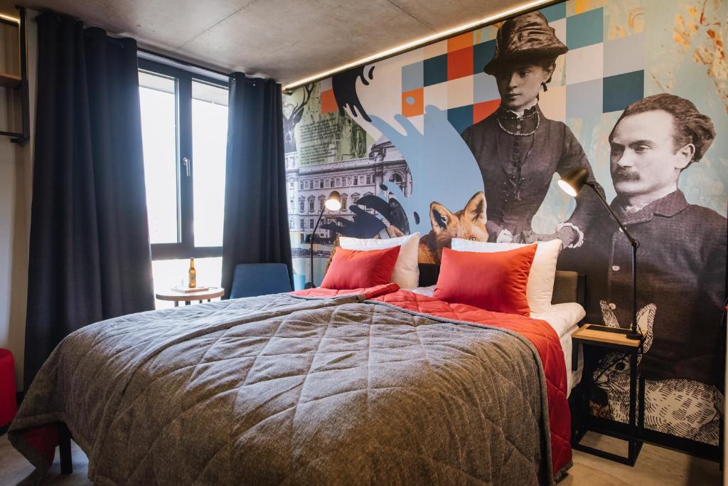 Ліжко або ліжка в номері !FEST Hotel