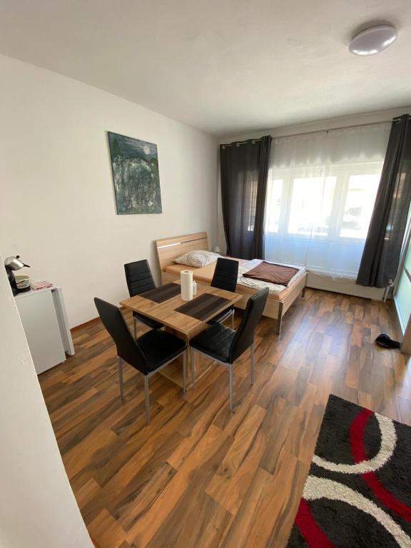 Posezení v ubytování Privat Zimmer KF