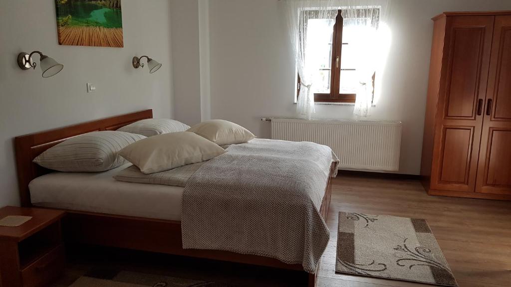 Posteľ alebo postele v izbe v ubytovaní B&B Plitvice Lakes Villa Prica