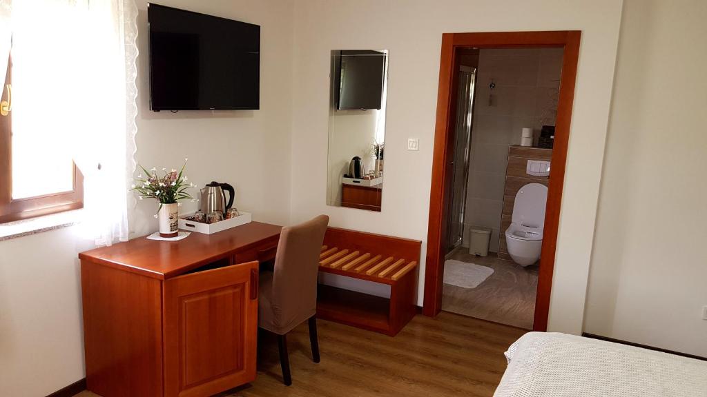 Posteľ alebo postele v izbe v ubytovaní B&B Plitvice Lakes Villa Prica