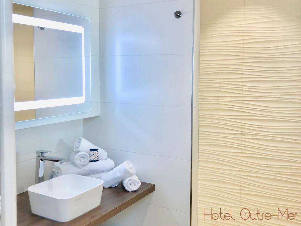Koupelna v ubytování Hôtel Outre-Mer - Villa Le Couchant