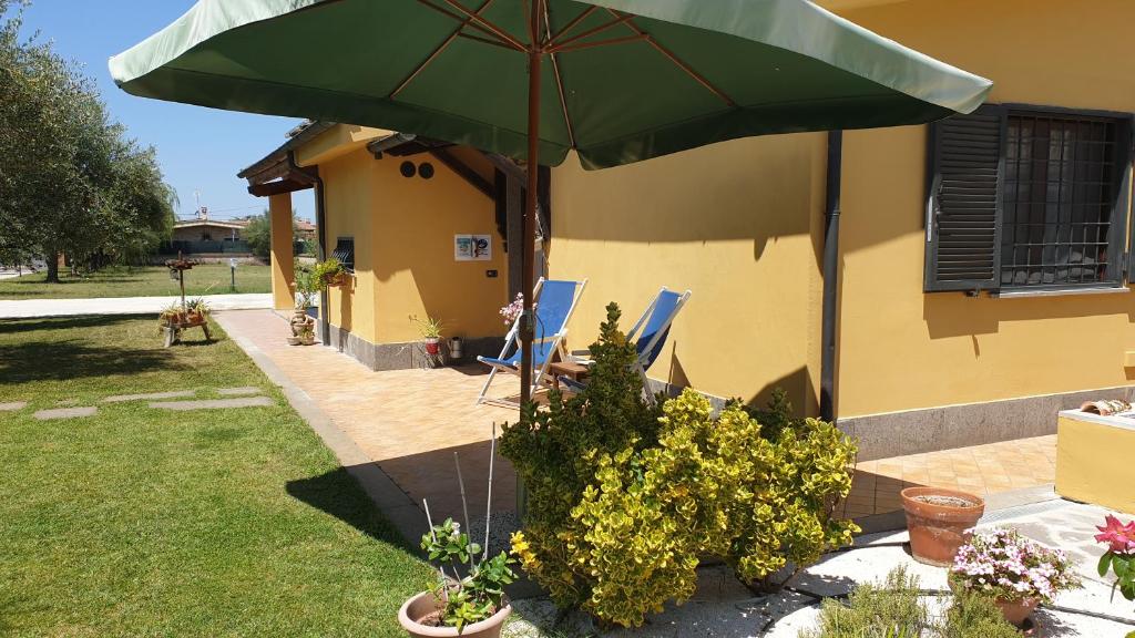 Vonkajšia záhrada v ubytovaní L'Antico Vigneto