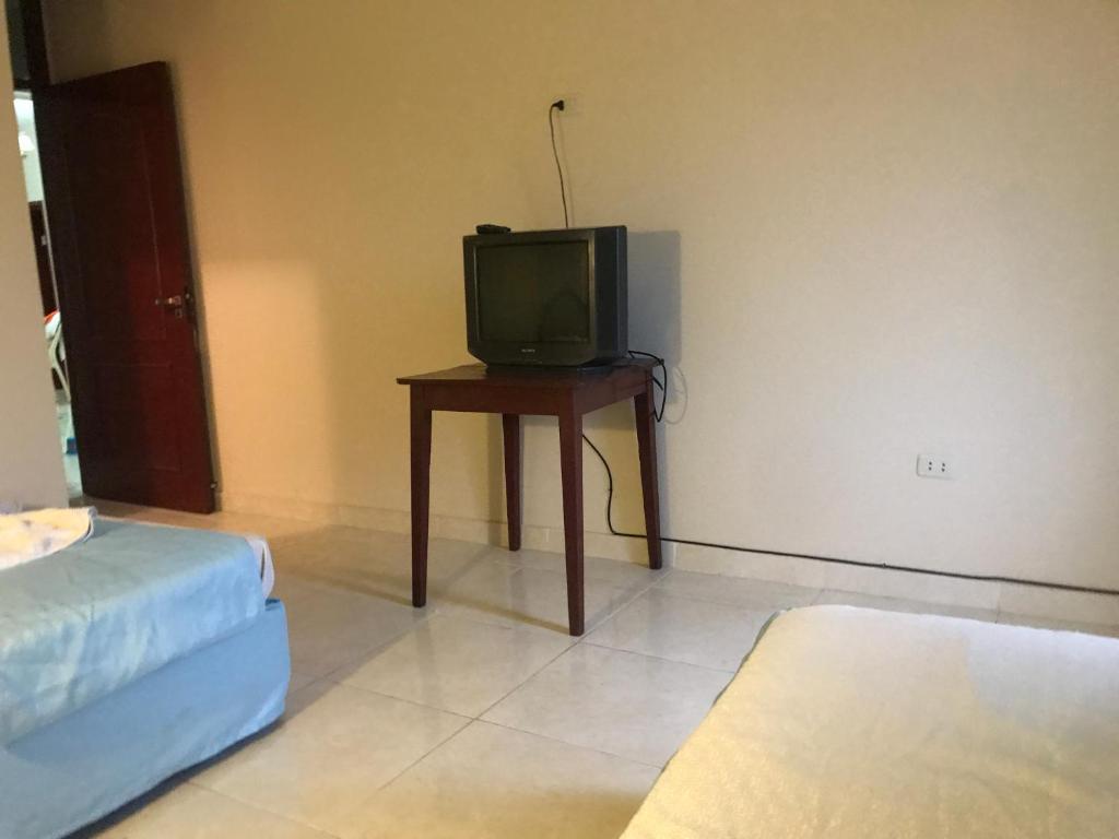 TV a/nebo společenská místnost v ubytování Hotel Viru Viru II