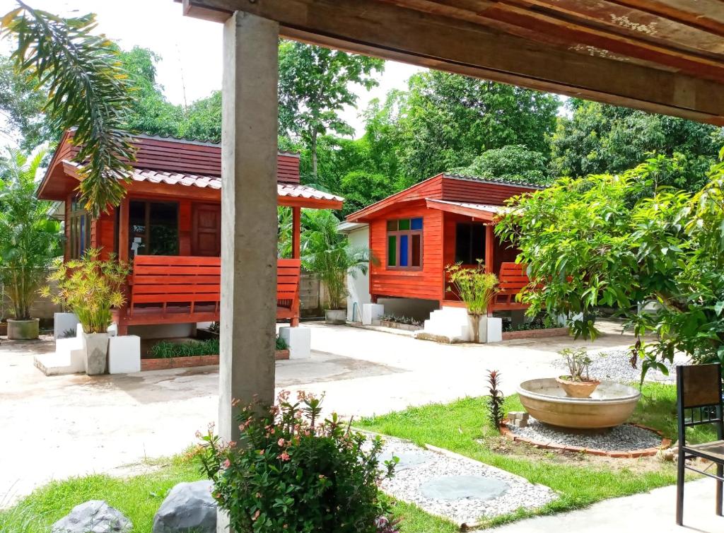 Zahrada ubytování Gumpor Art Studio