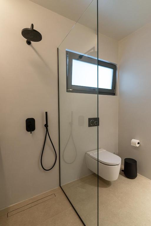 Koupelna v ubytování Orion suites