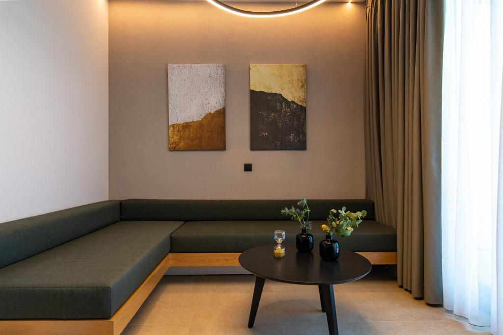 Posezení v ubytování Orion suites
