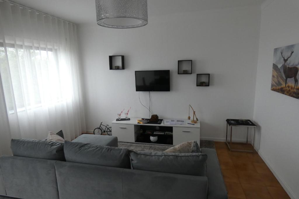 TV a/nebo společenská místnost v ubytování Casa Sandra - Apartamento Carlota