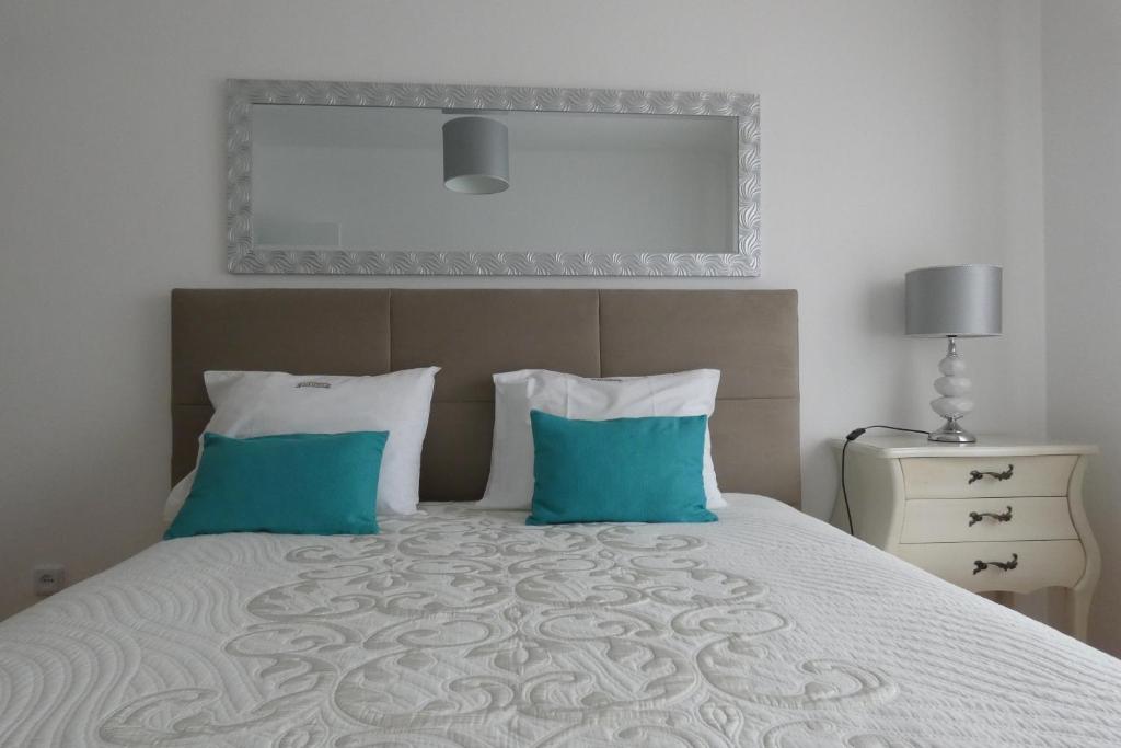 Postel nebo postele na pokoji v ubytování Casa Sandra - Apartamento Carlota