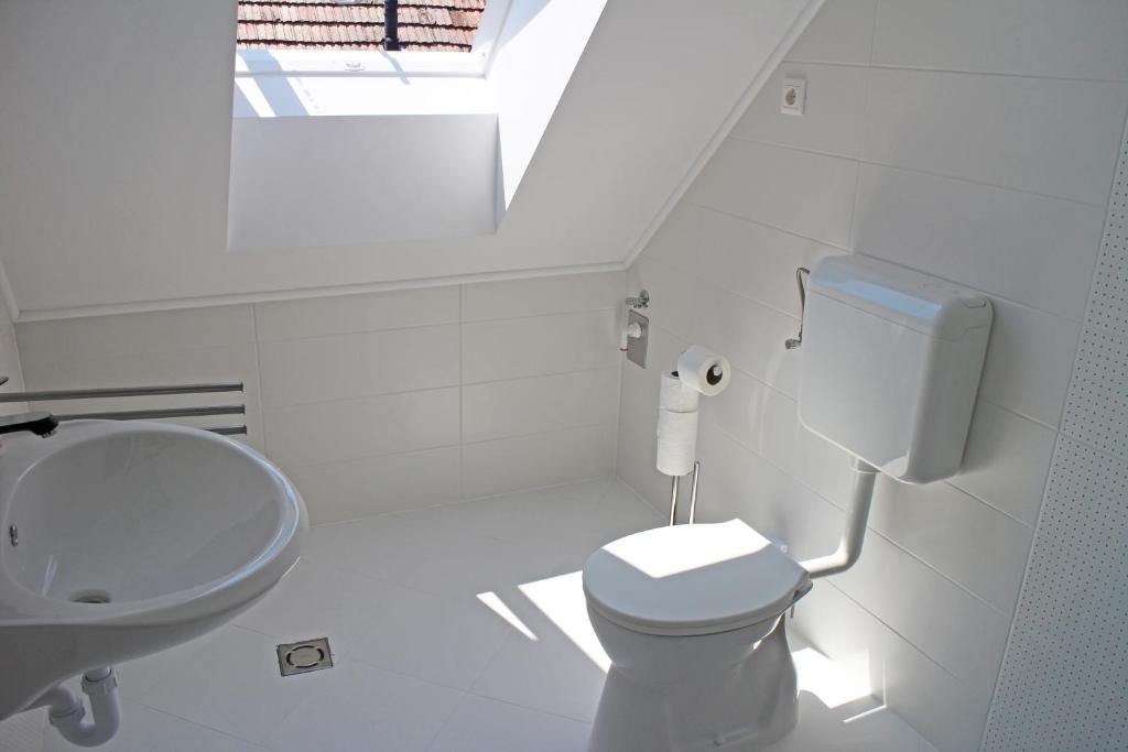 Kúpeľňa v ubytovaní Illés Apartman