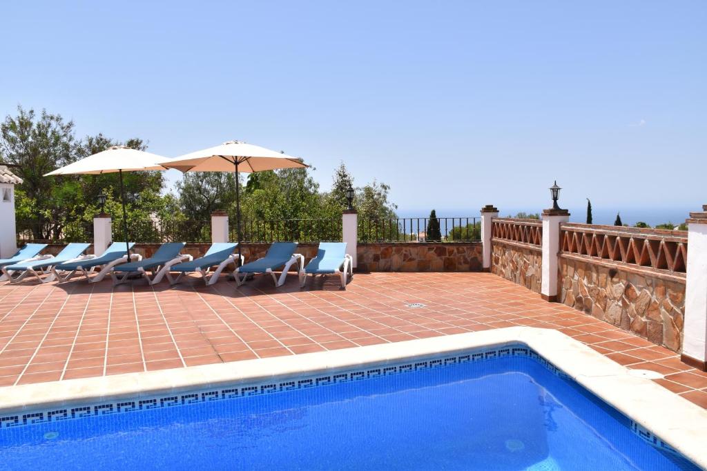Piscina en o cerca de Villa Pelae