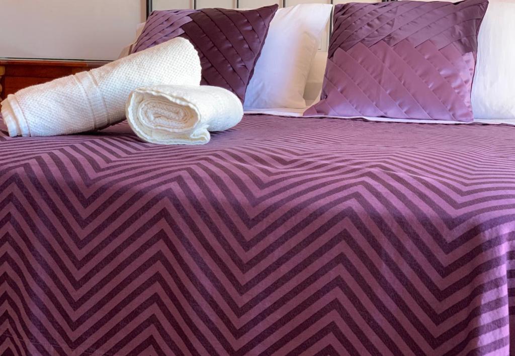 Cama o camas de una habitación en Villa Pelae
