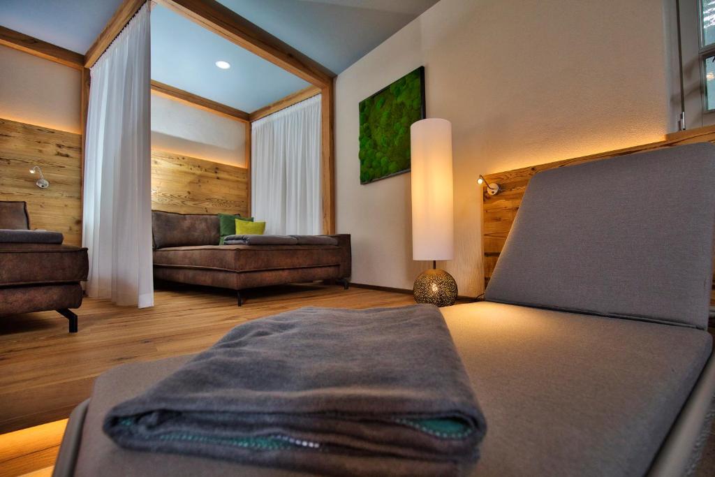 Posezení v ubytování Hotel Amberger Hof