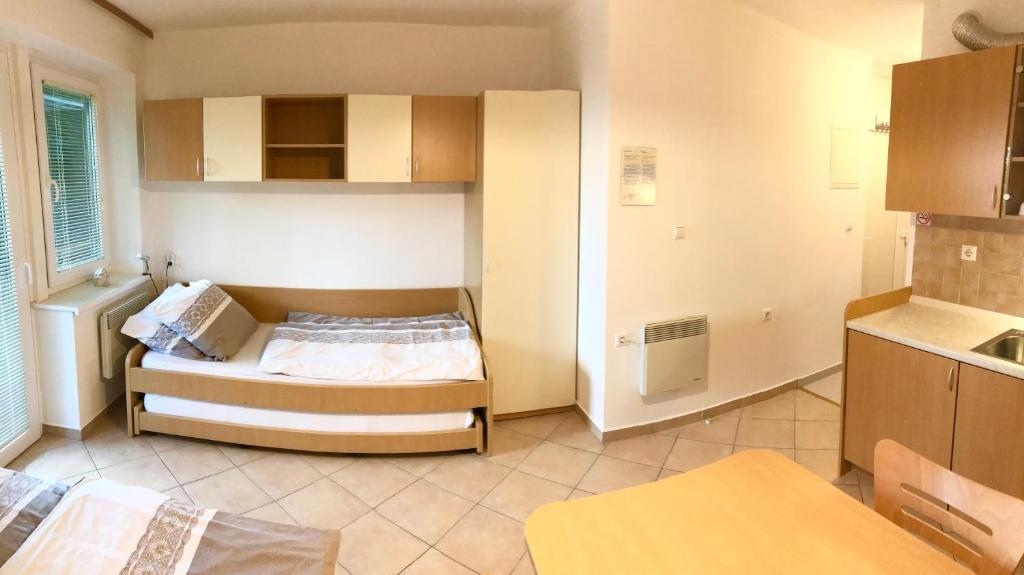 Postel nebo postele na pokoji v ubytování Apartment Gaber 82