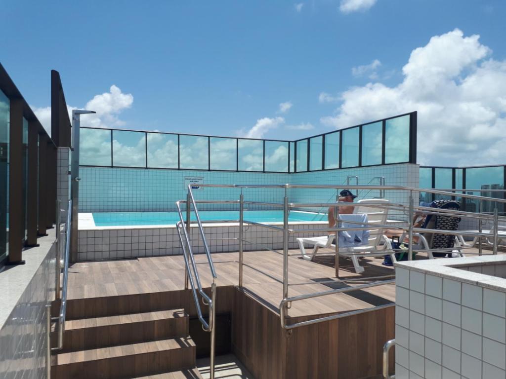  Apartamento novo e mobiliado ao lado do Shopping Recife de Boa Viagem