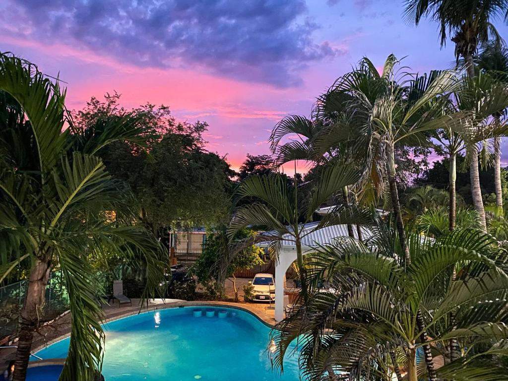 Bazén v ubytování Hotel Mar Rey nebo v jeho okolí