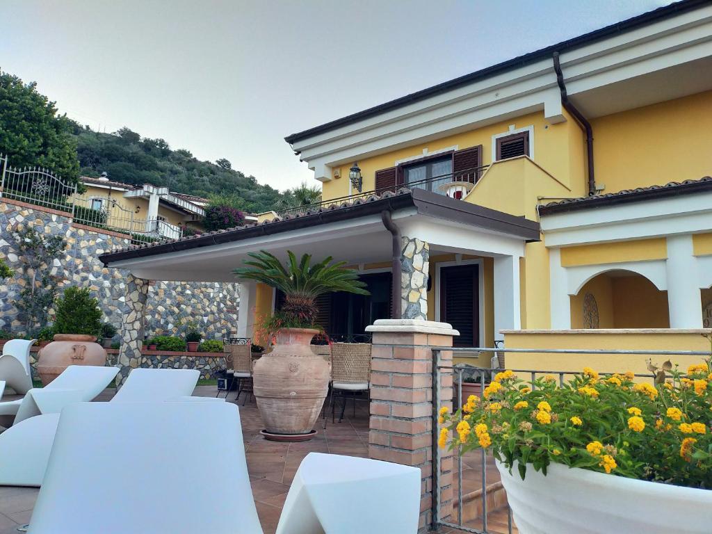 Budova, kde se bed and breakfast nachází