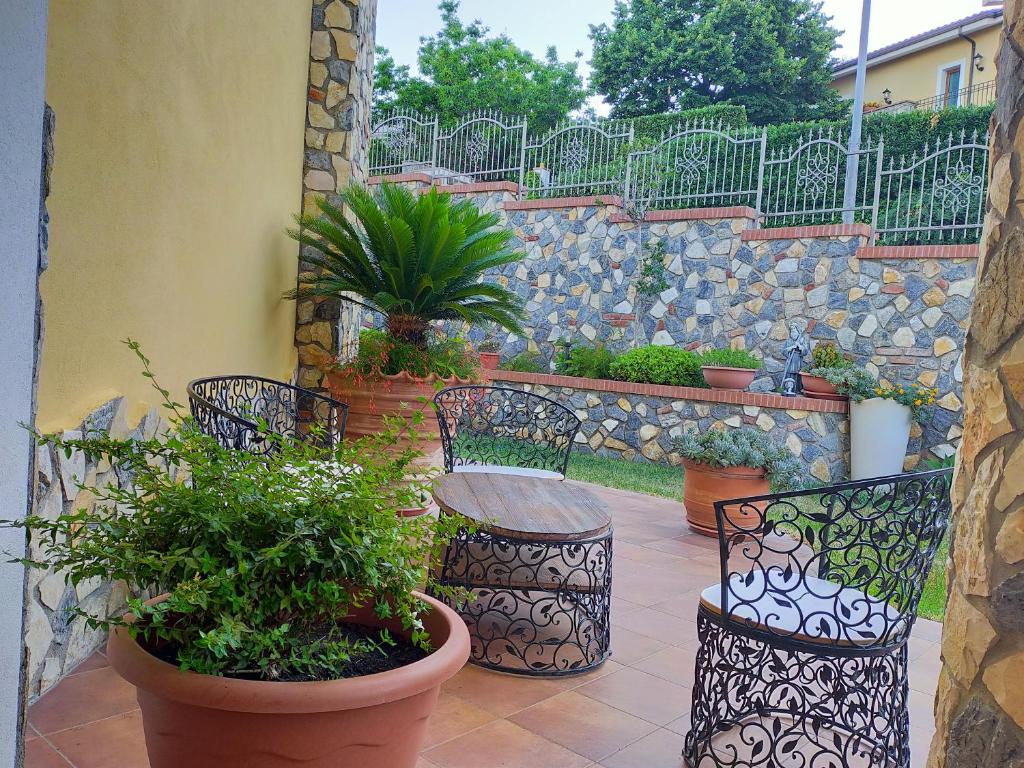 Zahrada ubytování Villa Fontana Saia