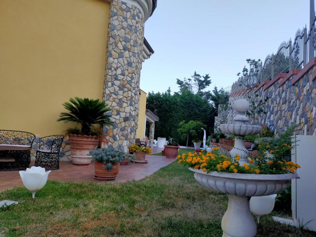 Zahrada ubytování Villa Fontana Saia