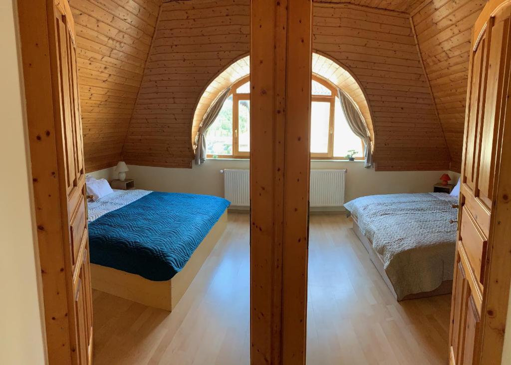 Posteľ alebo postele v izbe v ubytovaní House4U