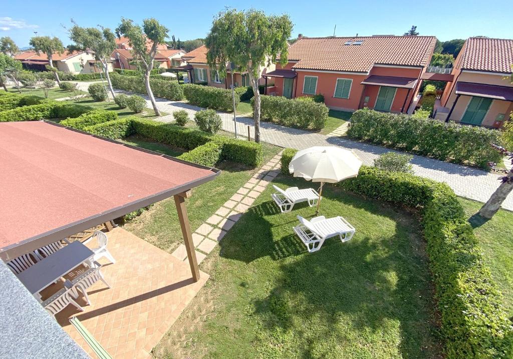 Budova, kde se aparthotel nachází