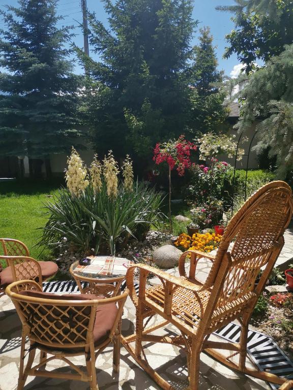 Zahrada ubytování Boutique Guest House IKONOMOV