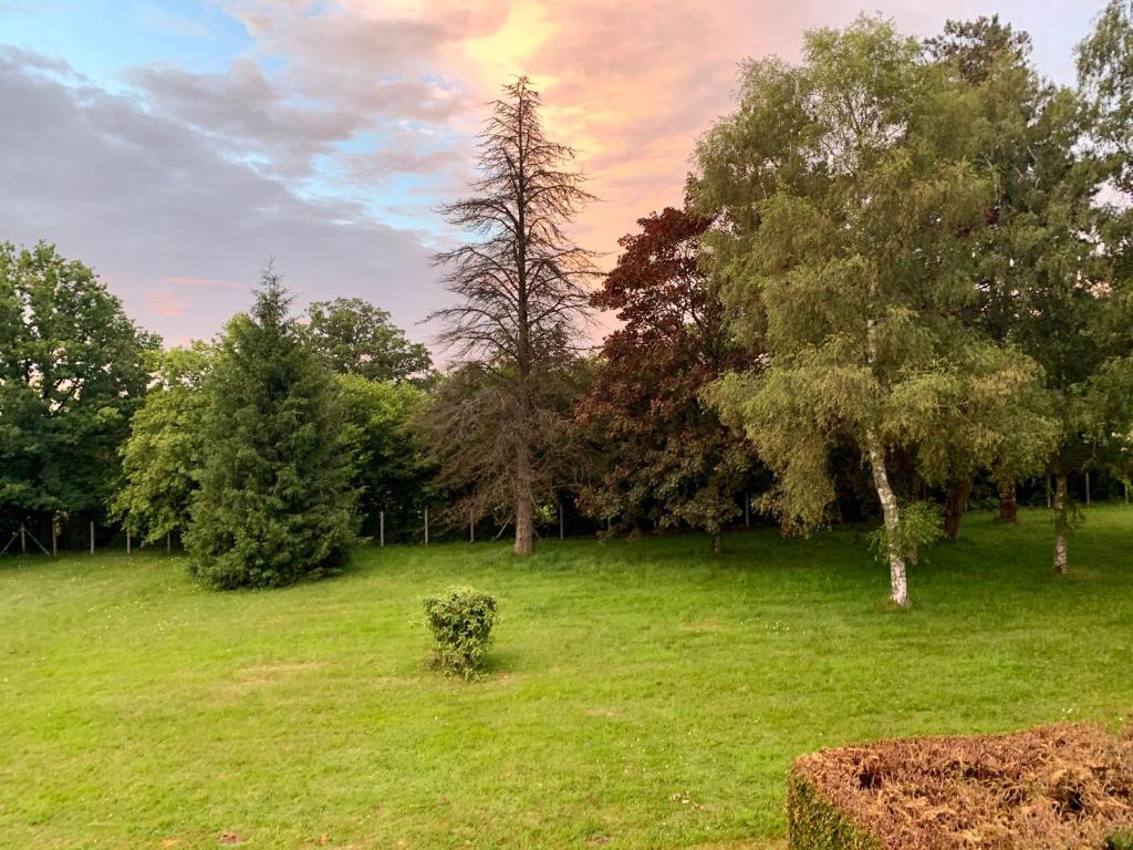Zahrada ubytování Spacieuse maison dans un parc privée