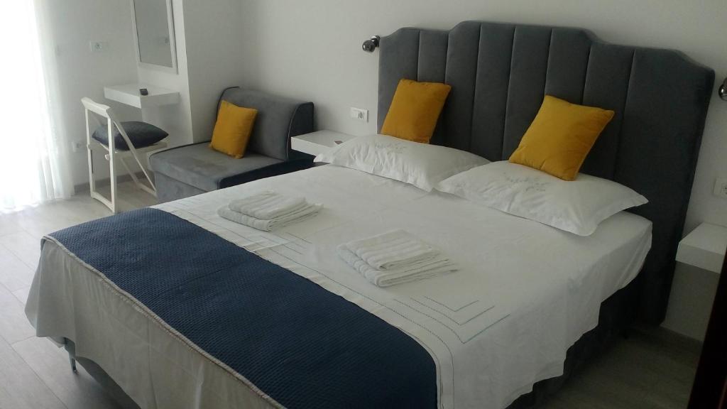 Posteľ alebo postele v izbe v ubytovaní Villa Ante Split-Podstrana