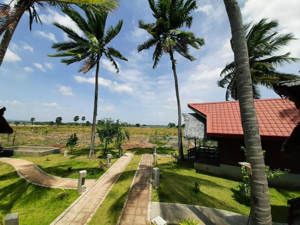 Zahrada ubytování Cocolagoon eco Resort Nilaveli