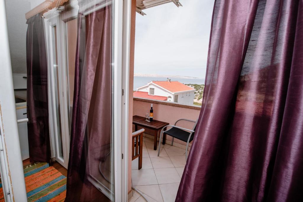 Balkón nebo terasa v ubytování Apartmens Leona