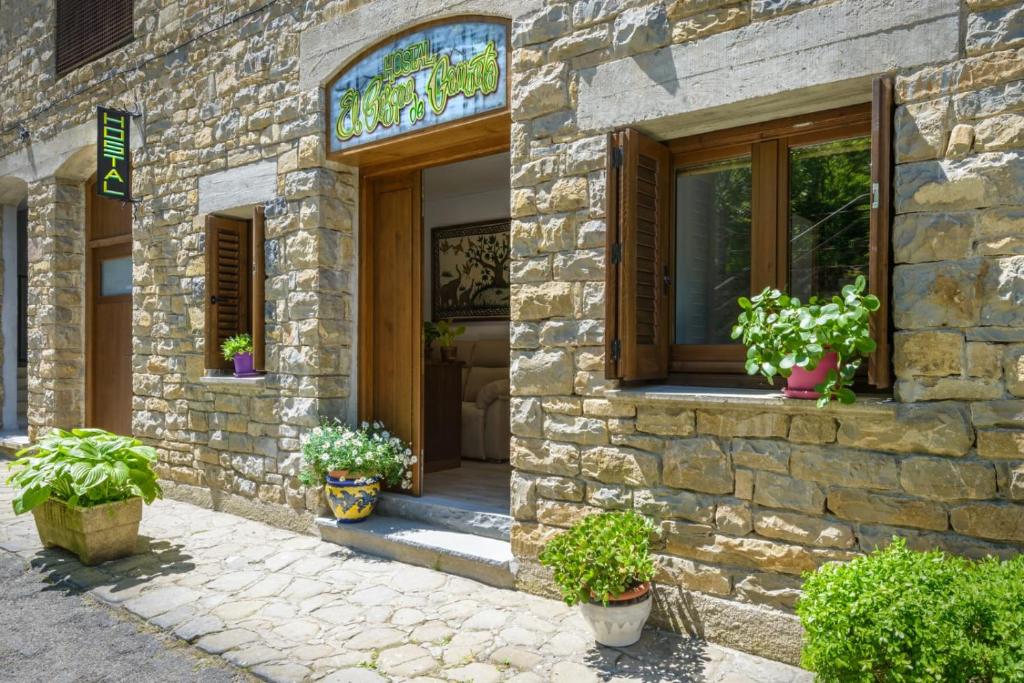 Zahrada ubytování Hostal Bosque de Gamueta