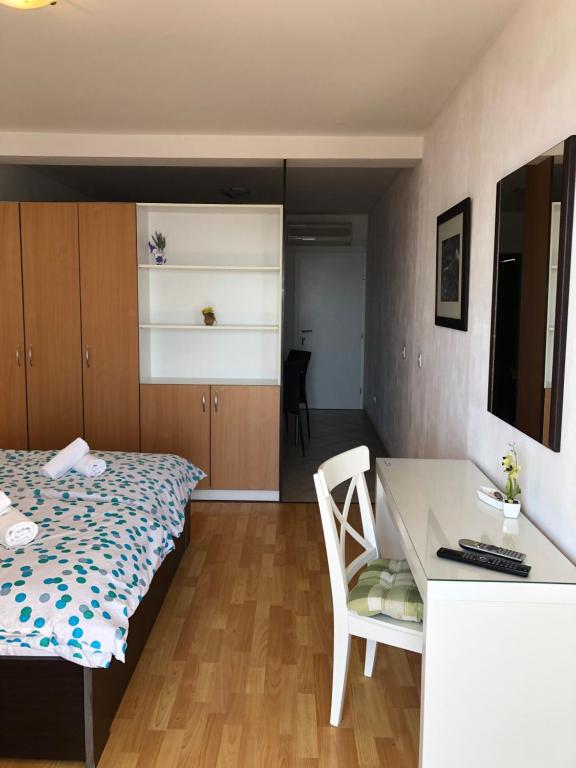 Postel nebo postele na pokoji v ubytování Guest House Stipe