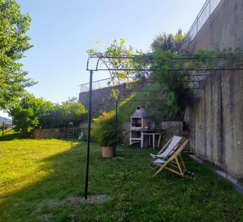 Vonkajšia záhrada v ubytovaní Camere e Appartamenti Baldini Romanita