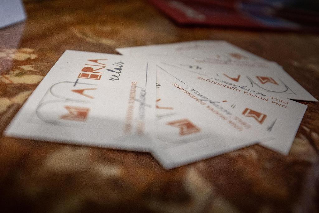 Certifikát, ocenenie alebo iný dokument vystavený v ubytovaní Materia relais