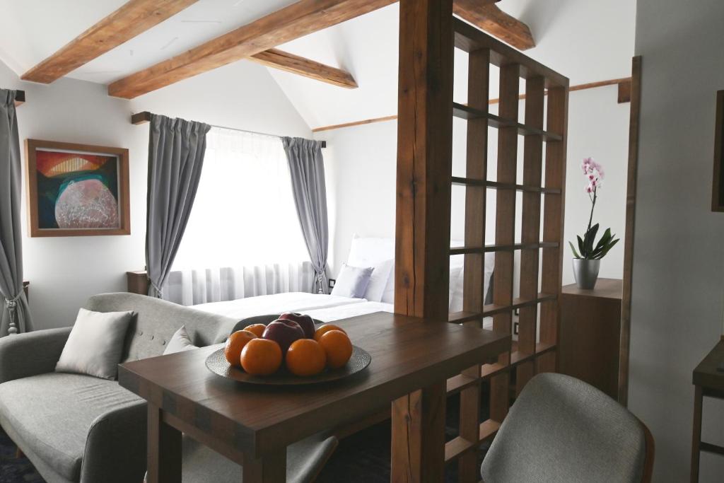 Posezení v ubytování Apartmány Spessart
