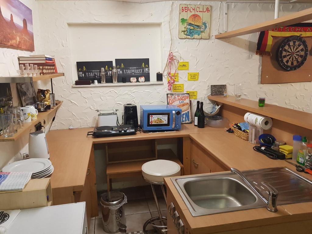 Ferienwohnung und Monteurwohnung mit großer begehbarer Dusche - Appartement 1 Chambre